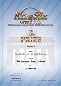 Rising Stars International Music Competition Berlin 2019